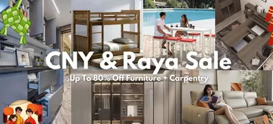 Home & Furniture offers in Singapore | CNY Sale in Picket&Rail | 17/01/2025 - 31/03/2025