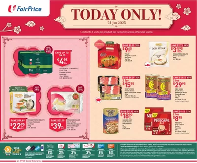 FairPrice catalogue | FairPrice Chinese New Year 1-Day Specials {21 Jan 2025} | 21/01/2025 - 28/01/2025