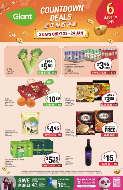 Giant catalogue in Singapore | 6 Days to CNY! | 23/01/2025 - 24/01/2025