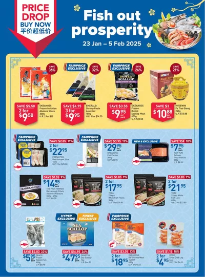 FairPrice catalogue in Singapore | Fish Out Prosperity | 23/01/2025 - 05/02/2025