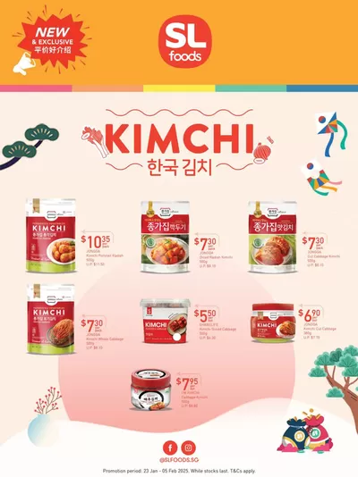 FairPrice catalogue in Singapore | Kimchi | 23/01/2025 - 05/02/2025