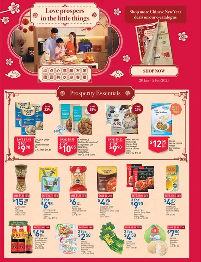 FairPrice catalogue in Singapore | Love Prospers In The Little Things | 30/01/2025 - 05/02/2025