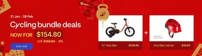 Sport offers in Singapore | Cycling bundle deals in Decathlon | 31/01/2025 - 28/02/2025