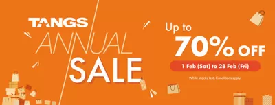 Tangs catalogue in Singapore | Annual sale | 03/02/2025 - 28/02/2025