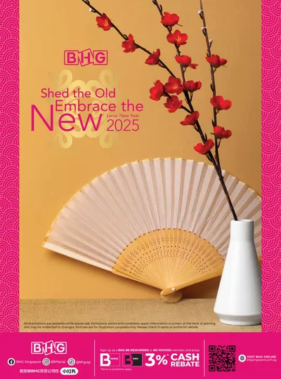 Department Stores offers in Singapore | Shed the old embrace the new in BHG | 03/02/2025 - 28/02/2025