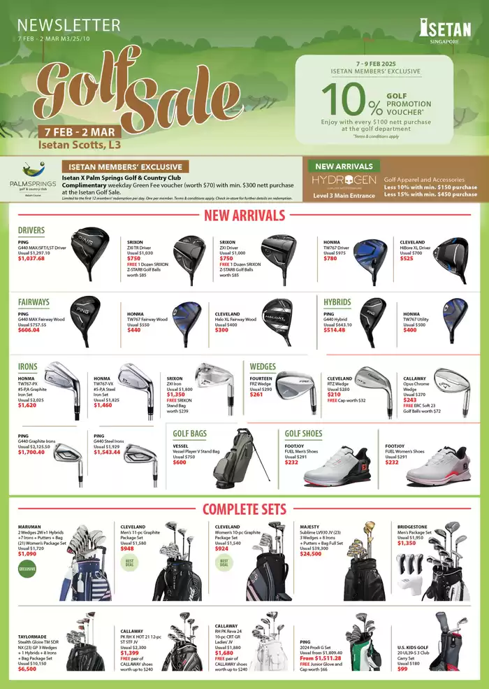 Isetan catalogue in Singapore | Isetan promotion | 05/02/2025 - 19/02/2025