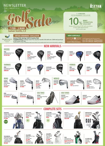 Isetan catalogue in Singapore | Isetan promotion | 05/02/2025 - 19/02/2025