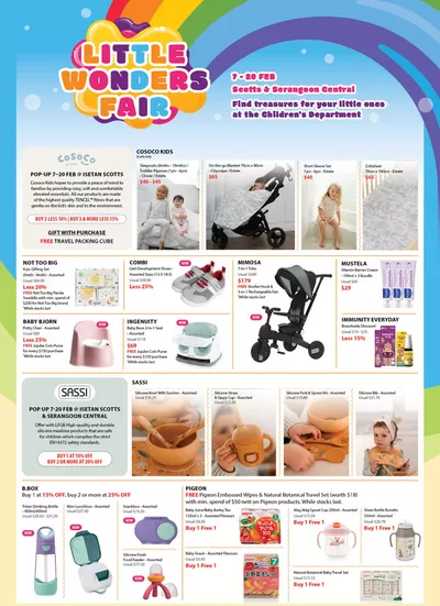 Isetan catalogue in Singapore | Wide range of offers | 05/02/2025 - 19/02/2025