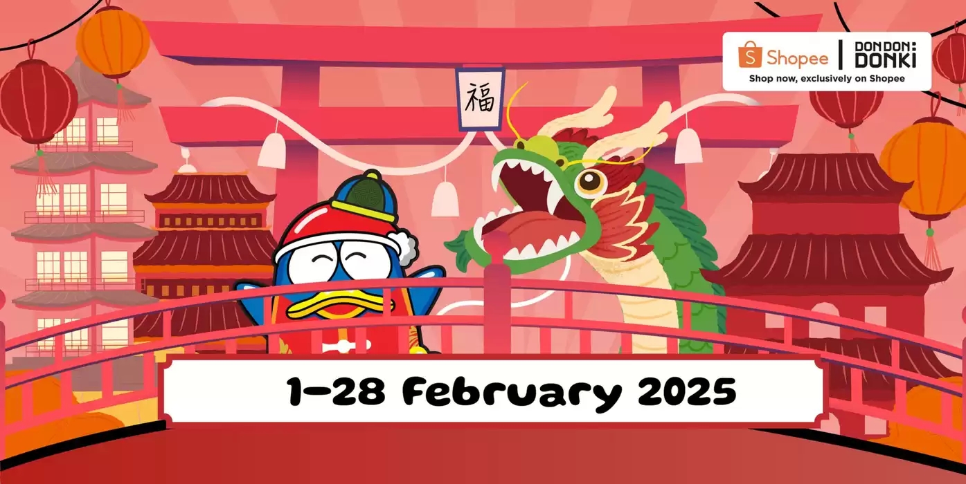 Don Don Donki catalogue in Singapore | 1-28 February | 05/02/2025 - 28/02/2025