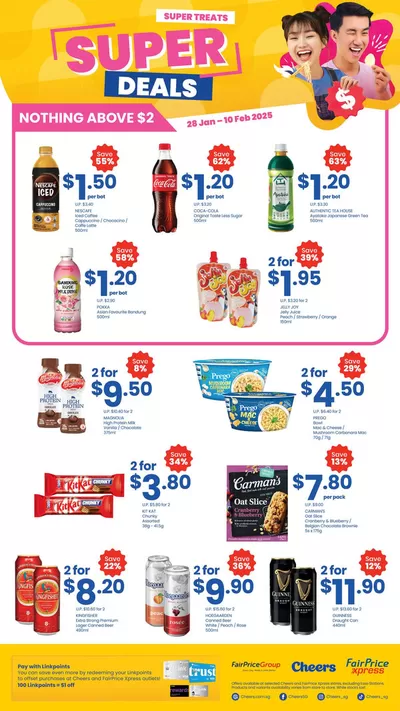 Cheers catalogue in Singapore | Super Treats | 06/02/2025 - 20/02/2025