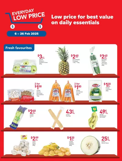 FairPrice catalogue in Singapore | Everyday Low Price | 06/02/2025 - 26/02/2025