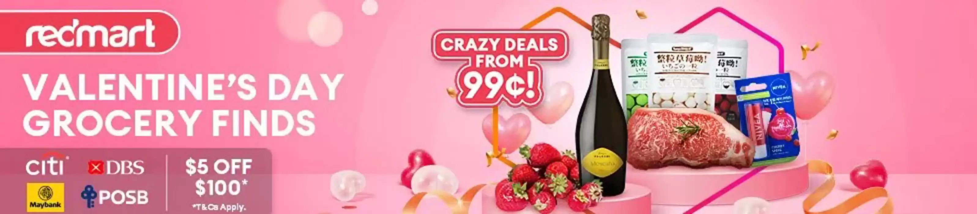 RedMart catalogue | Valentine's day groceries deals | 06/02/2025 - 28/02/2025