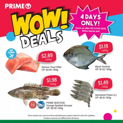 Prime Supermarket catalogue in Singapore | Current bargains and offers | 11/02/2025 - 25/02/2025