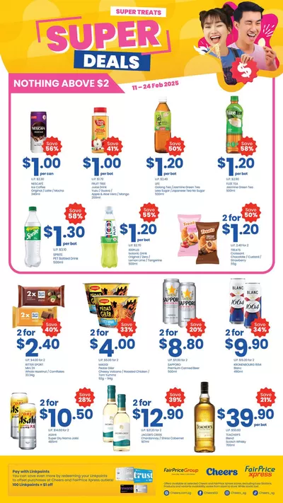 Cheers catalogue in Singapore | Super Treats | 13/02/2025 - 27/02/2025