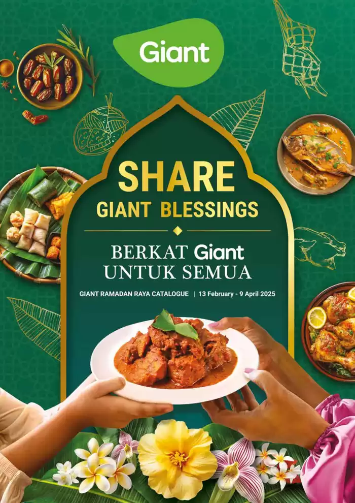 Giant catalogue in Singapore | Ramadan Raya Catalogue 2025 | 13/02/2025 - 09/04/2025