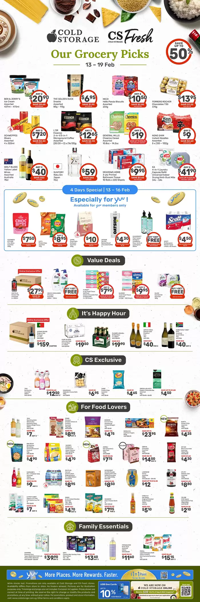 Cold Storage catalogue in Singapore | CS Grocery Ad | 13/02/2025 - 27/02/2025