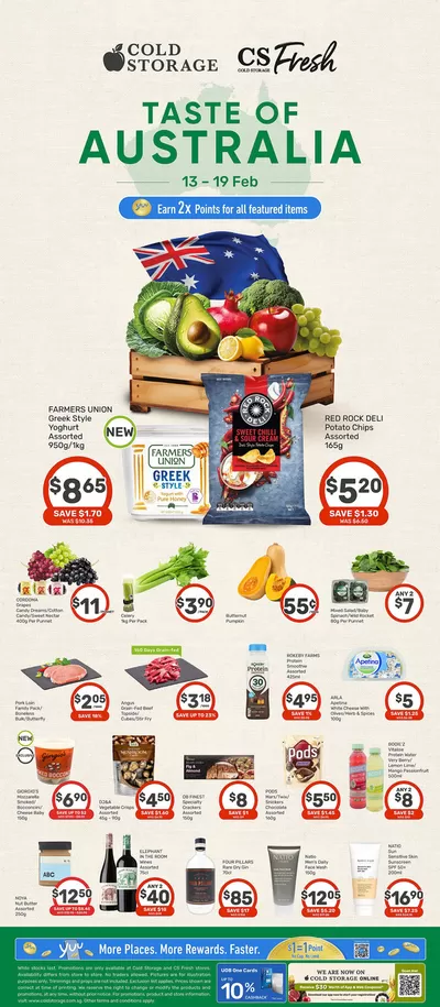 Supermarkets offers | Australia Fair Ad in Cold Storage | 13/02/2025 - 27/02/2025