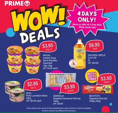 Prime Supermarket catalogue in Singapore | Special offers for you | 14/02/2025 - 28/02/2025