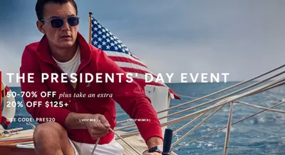 Clothes, shoes & accessories offers | 50-70% off in Nautica | 14/02/2025 - 28/02/2025