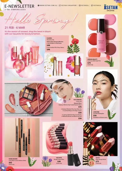 Isetan catalogue in Singapore | Isetan promotion | 19/02/2025 - 05/03/2025