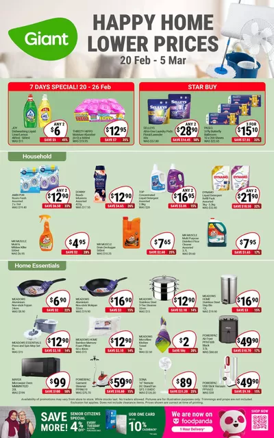 Giant catalogue | Happy Home Lower Prices | 20/02/2025 - 05/03/2025