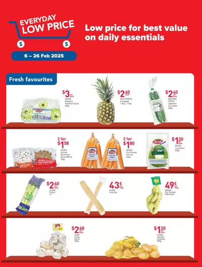 FairPrice catalogue in Singapore | Everyday Low Price | 06/02/2025 - 26/02/2025