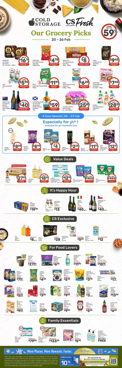 Cold Storage catalogue in Singapore | CS Grocery Ad | 20/02/2025 - 06/03/2025