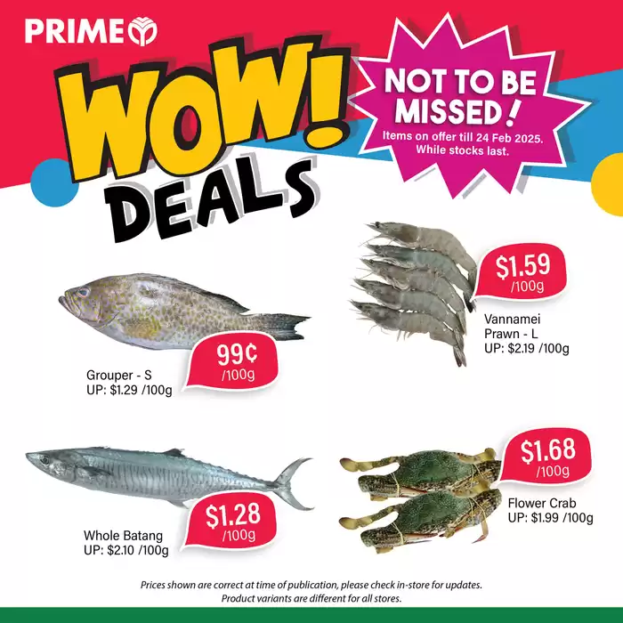 Prime Supermarket catalogue in Singapore | Prime Supermarket promotion | 21/02/2025 - 07/03/2025