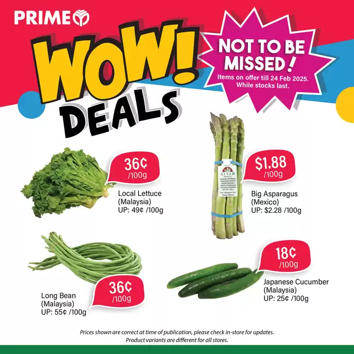 Prime Supermarket catalogue in Singapore | Prime Supermarket promotion | 21/02/2025 - 07/03/2025