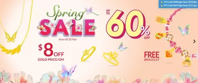 Jewellery & Watches offers | Spring sale in Citigems | 21/02/2025 - 20/03/2025