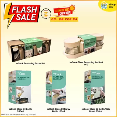 Home & Furniture offers in Singapore | Flash sale in Japan Home | 25/02/2025 - 28/02/2025