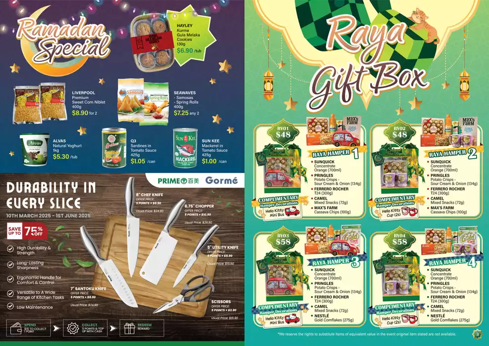 Prime Supermarket catalogue in Singapore | Prime Supermarket Raya Catalogue 2025 Prime Supermarket | 25/02/2025 - 11/03/2025