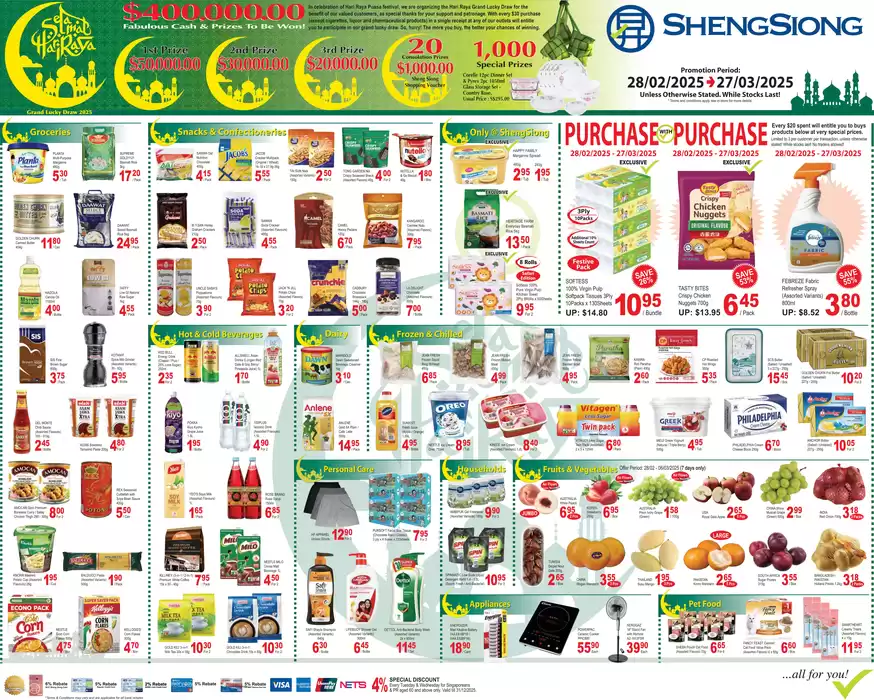 Sheng Siong catalogue in Singapore | Hari Raya Promotion | 28/02/2025 - 27/03/2025