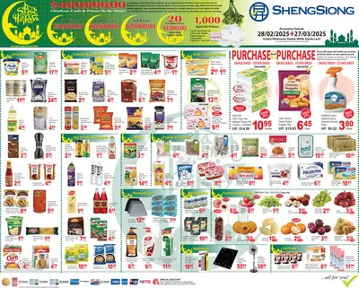 Supermarkets offers | Hari Raya Promotion in Sheng Siong | 28/02/2025 - 27/03/2025