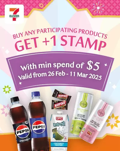 7 Eleven catalogue in Singapore | Top deals and discounts | 26/02/2025 - 11/03/2025