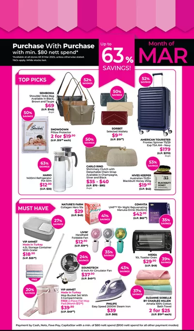 BHG catalogue in Singapore | Up to 63% savings | 04/03/2025 - 31/03/2025