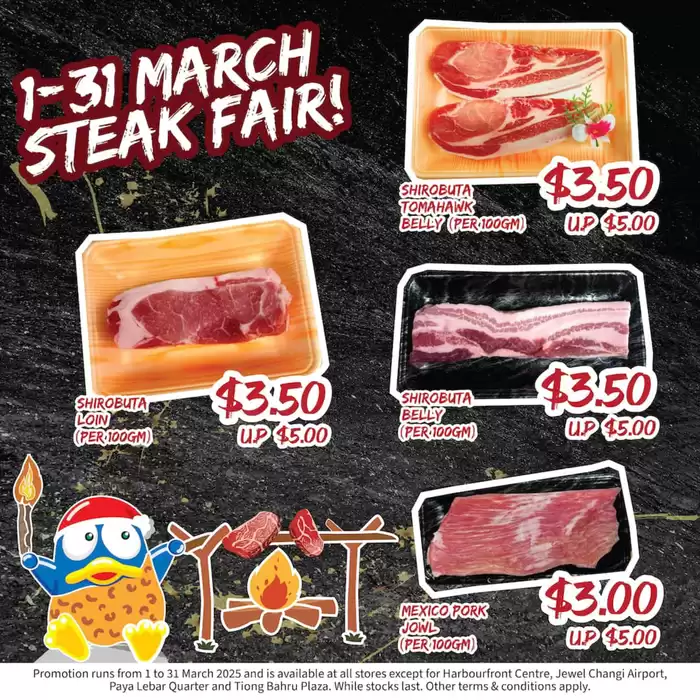 Don Don Donki catalogue in Singapore | Steak fair! | 04/03/2025 - 31/03/2025