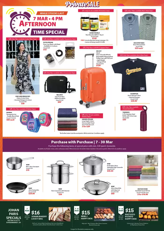 Isetan catalogue in Singapore | Isetan promotion | 07/03/2025 - 31/05/2025