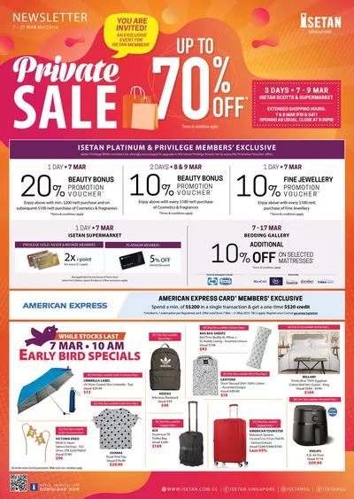 Isetan catalogue | Isetan promotion | 07/03/2025 - 31/05/2025