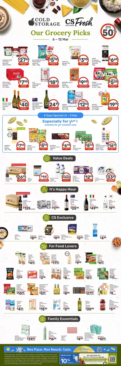 Cold Storage catalogue in Singapore | CS Grocery Ad | 06/03/2025 - 12/03/2025