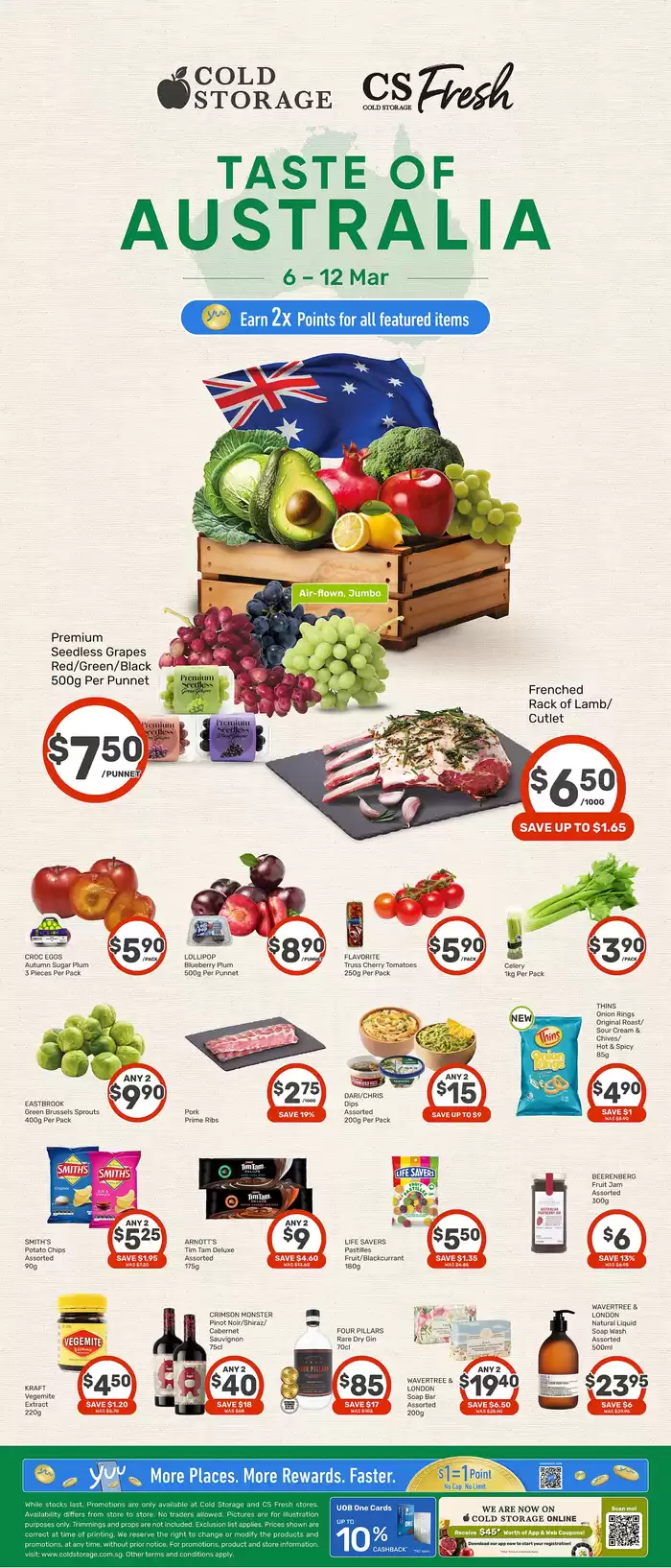 Cold Storage catalogue in Singapore | Australia Fair Ad | 06/03/2025 - 12/03/2025