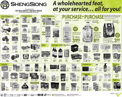 Sheng Siong catalogue in Singapore | Monthly Promotion | 07/03/2025 - 20/03/2025