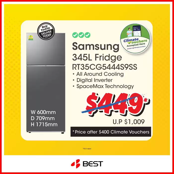 Best Denki catalogue in Singapore | Best Denki promotion | 07/03/2025 - 15/04/2025