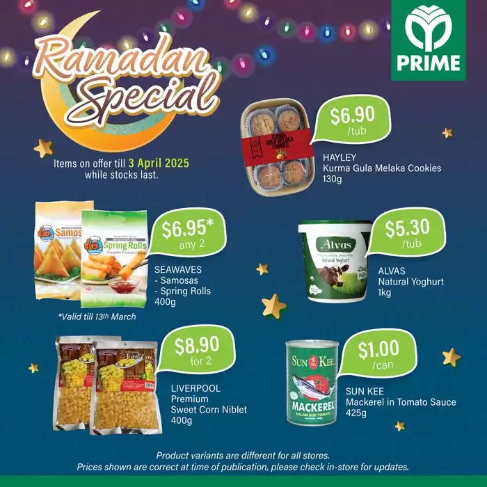 Prime Supermarket catalogue in Singapore | Prime Supermarket promotion | 07/03/2025 - 03/04/2025