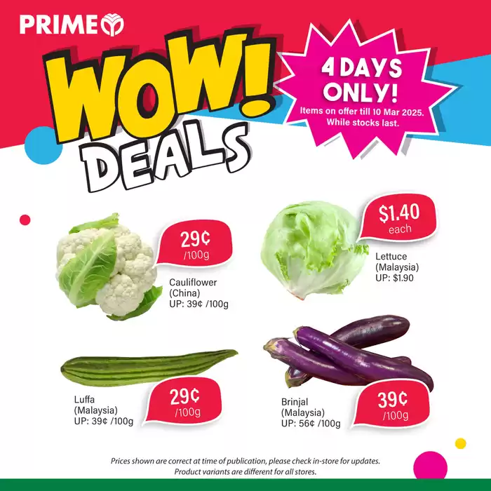 Prime Supermarket catalogue in Singapore | Prime Supermarket promotion | 07/03/2025 - 03/04/2025