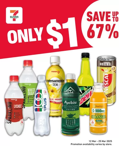 7 Eleven catalogue in Singapore | Top offers for smart savers | 12/03/2025 - 25/03/2025