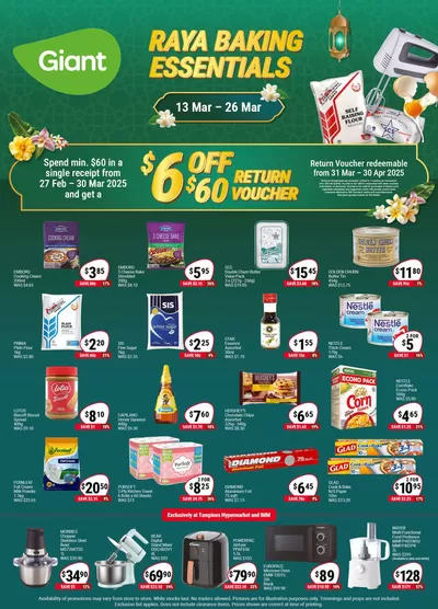 Giant catalogue in Singapore | Raya Baking Essentials | 13/03/2025 - 26/03/2025