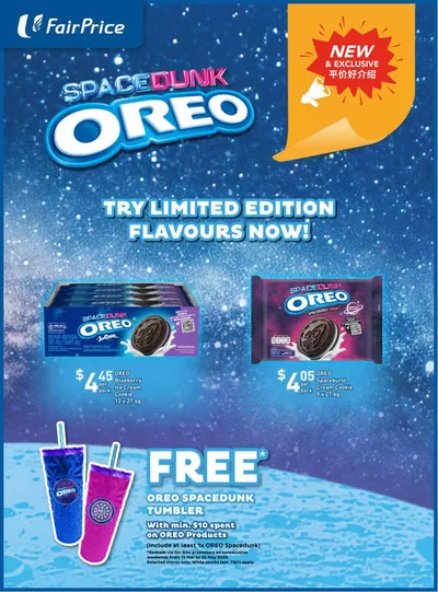 FairPrice catalogue in Singapore | Space Dunk Oreo | 13/03/2025 - 26/03/2025