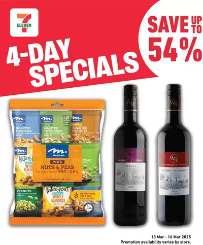 7 Eleven catalogue in Singapore | Top deals for all customers | 13/03/2025 - 16/03/2025