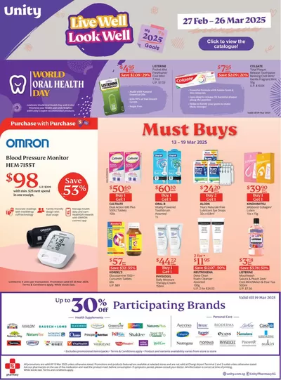 FairPrice catalogue in Singapore | Hundreds of Exciting Health & Beauty Deals | 13/03/2025 - 19/03/2025